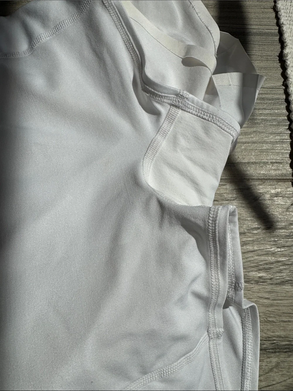 ALO Yoga White Pleated Tennis Skort